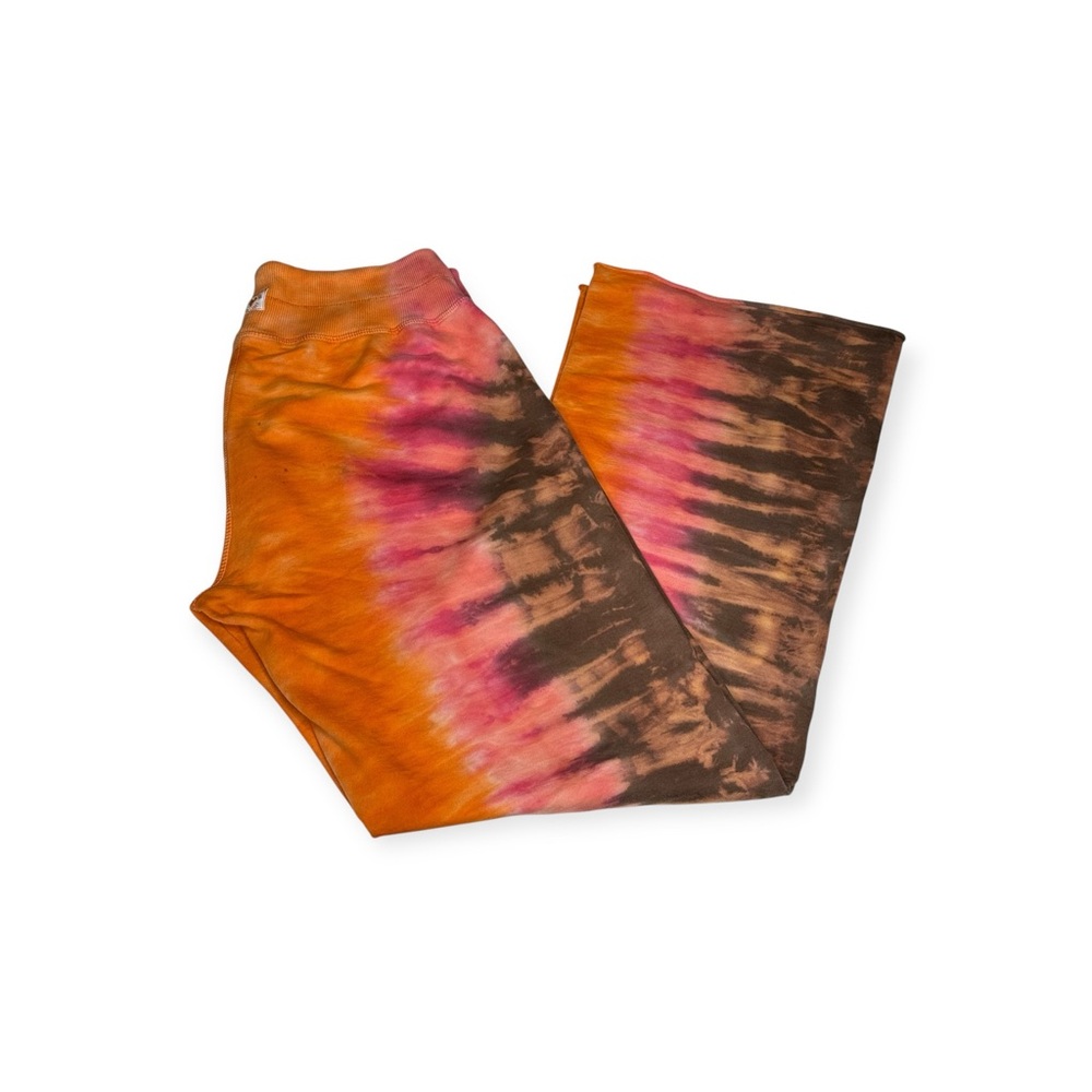 Vintage Y2K: Lucky ✌︎︎ Tie Dye Big Sweatpants ✌︎︎ Multi High Dye ✌︎︎ Made in USA - Picture 12 of 16